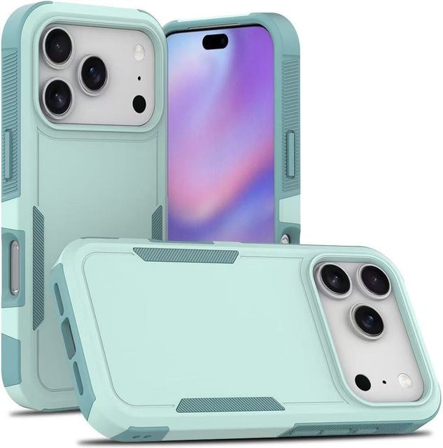 Tuiying002 Robuste 2-in-1 Anti-Drop Schutzhülle mit Magnetfunktion für iPhone, Farbe: Grün - Bild 1