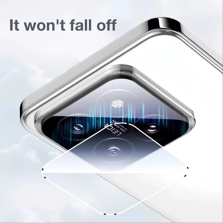 3er-Set gehärtetes Glas Kamera-Schutzfilm für OPPO Find X7 X8S X8 Plus Ultra Pro, transparent - Bild 4