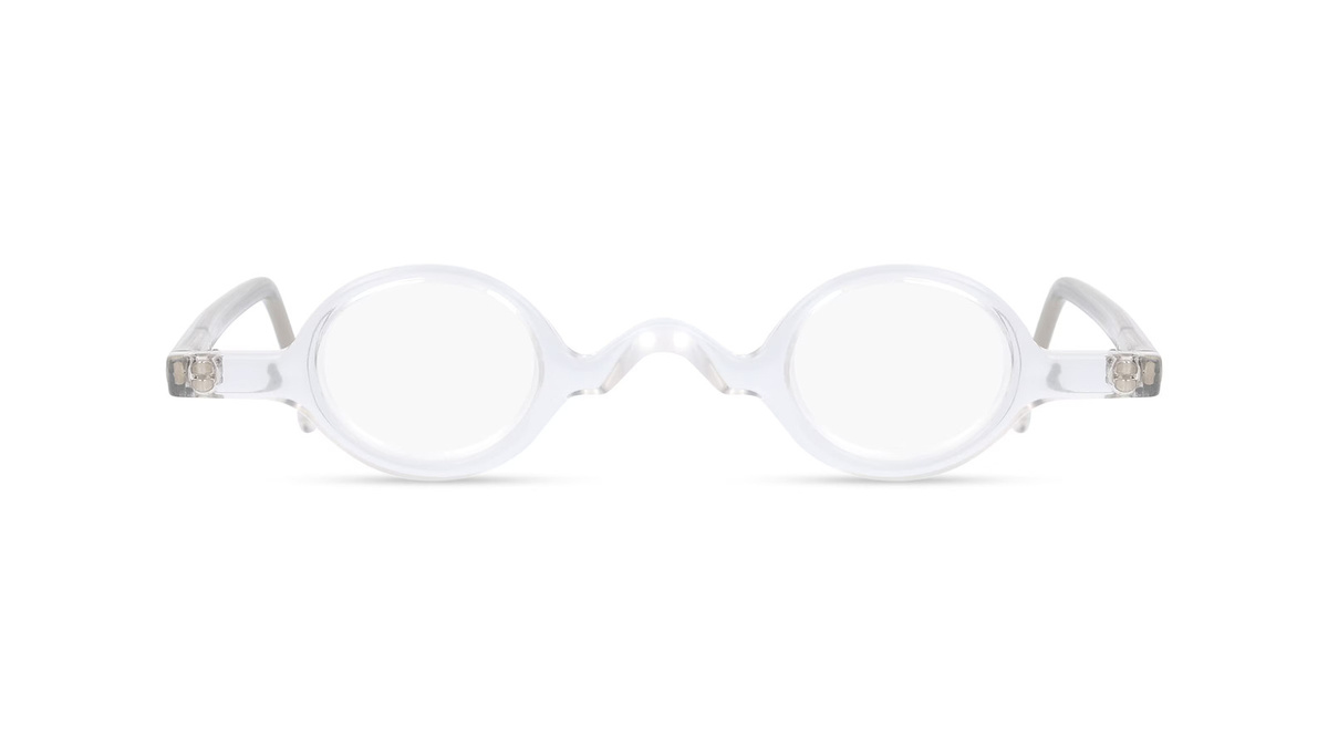 Fielmann INTERIM Korrektionsbrille Vollrand, Rund, TR90, Unisex, transparent - Bild 1