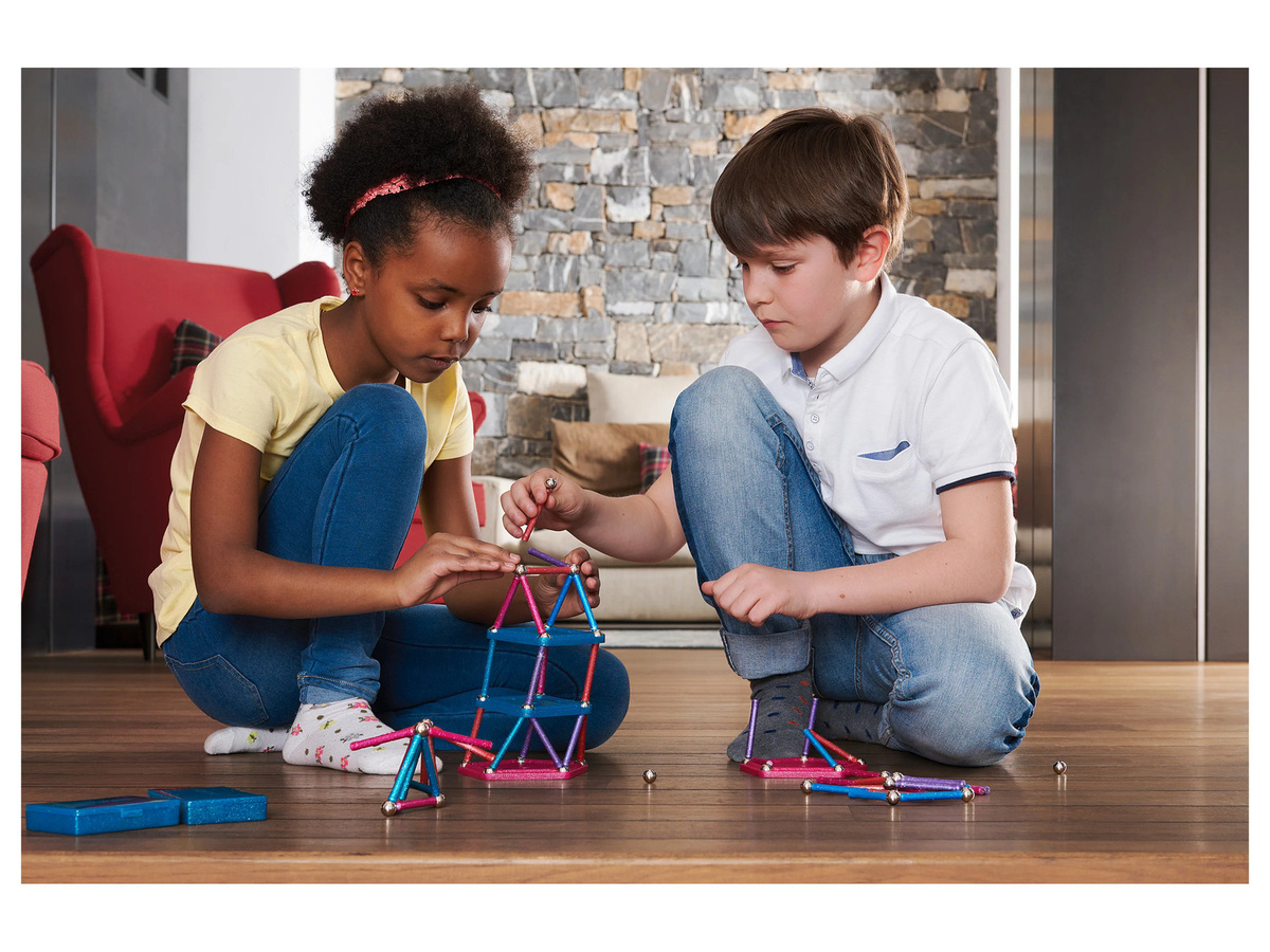 Geomag Glitter Recycled Panels, Grundspiel / Hauptprodukt - Bild 2