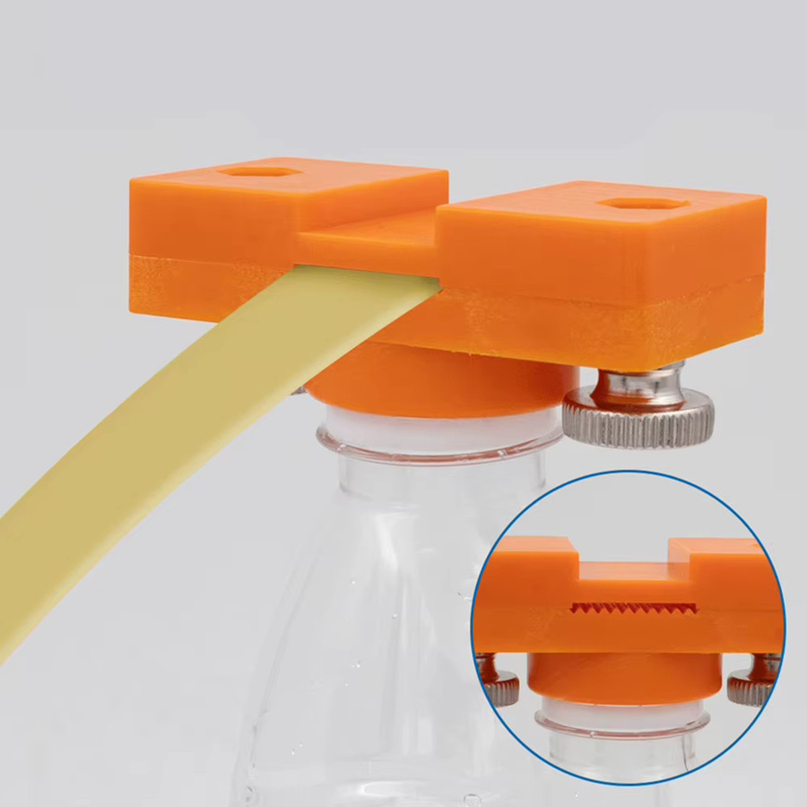 DAZZLEEX Verstellbares Werkzeug zum Auftragen von Kantenbandkleber für die Holzbearbeitung, Farbe: Orange, Breite: 10–50 mm - Bild 3