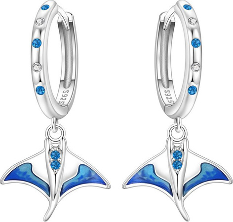 Orstarry Tropfen-Ohrringe, 925 Silber, Damen