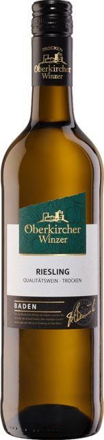 Oberkircher Riesling Weißwein, trocken, Baden, 2024, 0,75 l - Bild 1