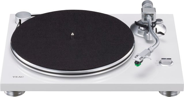 Teac TN-3B-A Plattenspieler mit USB-Anschluss in Weiß mit Riemenantrieb - Bild 1