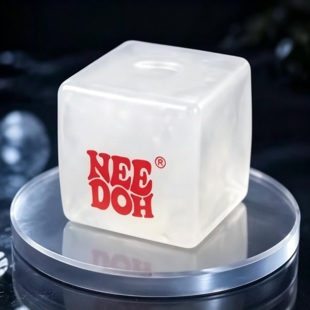 Schylling Needoh Nice Cube Squishy Stressball, leuchtet im Dunkeln - Bild 1