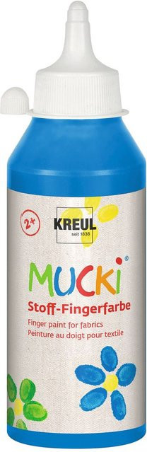 MUCKI Stoff-Fingerfarbe Blau ab 2 Jahren - Bild 1