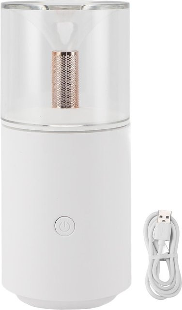 CosyHome Tragbarer Mini Auto Diffusor und Luftbefeuchter für Aromatherapie mit Ätherischen Ölen, Weiß - Bild 1
