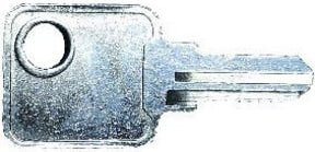 Schlüsselrohling für 1türigen Schlüsselkasten in Silber - Bild 1