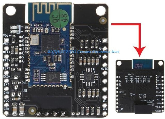 CSR8645 Bluetooth 4.0 HiFi Empfänger mit APT-X für Auto-Verstärker in Grün - Bild 1