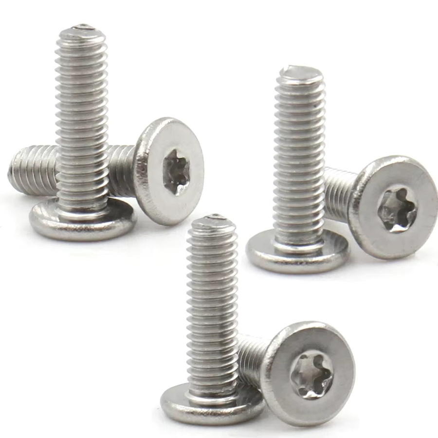 Zimir Waferkopfschrauben aus A2-70 Edelstahl mit Torx-Antrieb in Schwarz und Silber - Bild 2