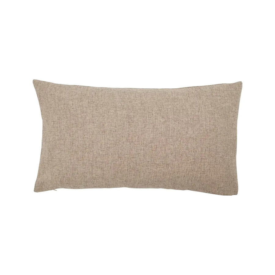 House Doctor Outdoor-Kissen Nova sandfarben, rechteckig, Baumwolle, B: 60 cm, H: 30 cm, T: 30 cm - Bild 1