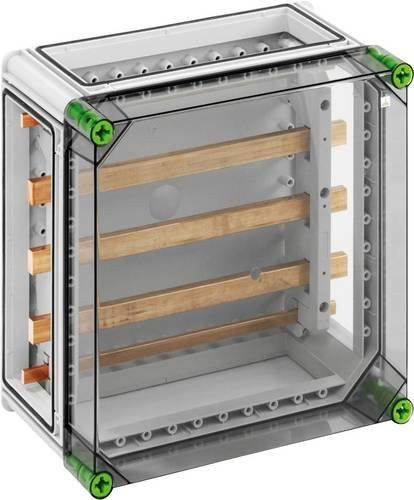 Spelsberg GSi 254 Verteilerschrank Aufputz in Weiß mit transparentem Deckel - Bild 1