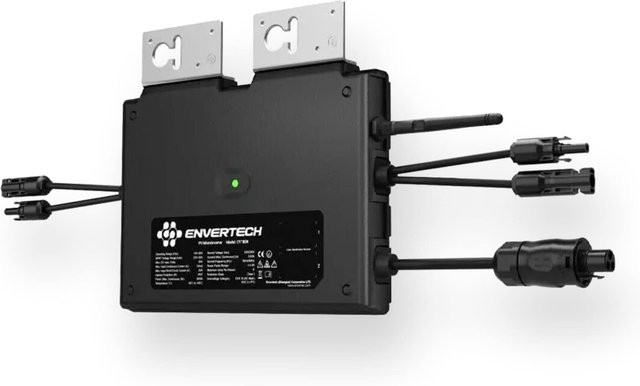 Envertech Micro-Wechselrichter EVT800-B 800W in Schwarz mit 5 m AC-Anschlusskabel - Bild 1
