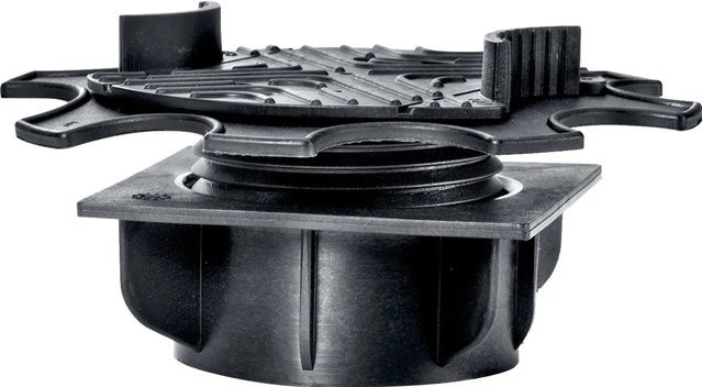 Spax Free Lift Terrassenträger in Schwarz aus Kunststoff, 3 Stück - Bild 1