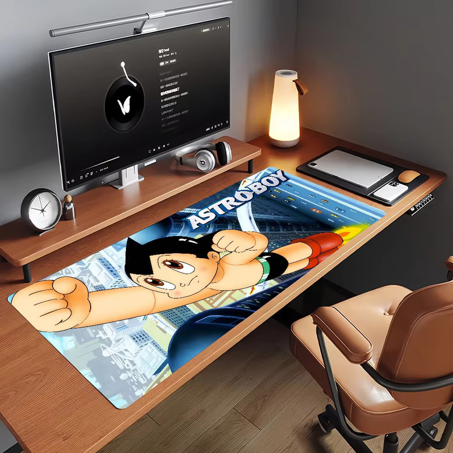 A-AstroES B-BoyS Mauspad in Multicolour, rutschfeste Schreibtischunterlage aus Gummi für Gamer und Büro - Bild 5