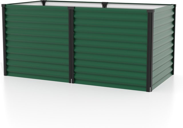 VITAVIA Hochbeet Meta 858 in Seegras/Schwarz, B/H/L: 96,17 x 86 x 187,68 cm - Bild 1