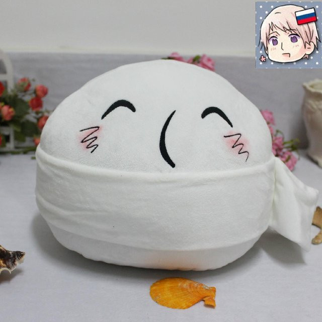 Yiran toy Hetalia Polandball Plüschkissen, Kuscheltier Puppe, ab 18 Jahren - Bild 1