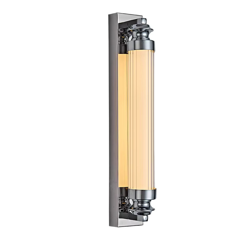 ZSHLZC Minimalistische LED-Wandleuchte in Silber und Schwarz für Badezimmer und Flur - Bild 2