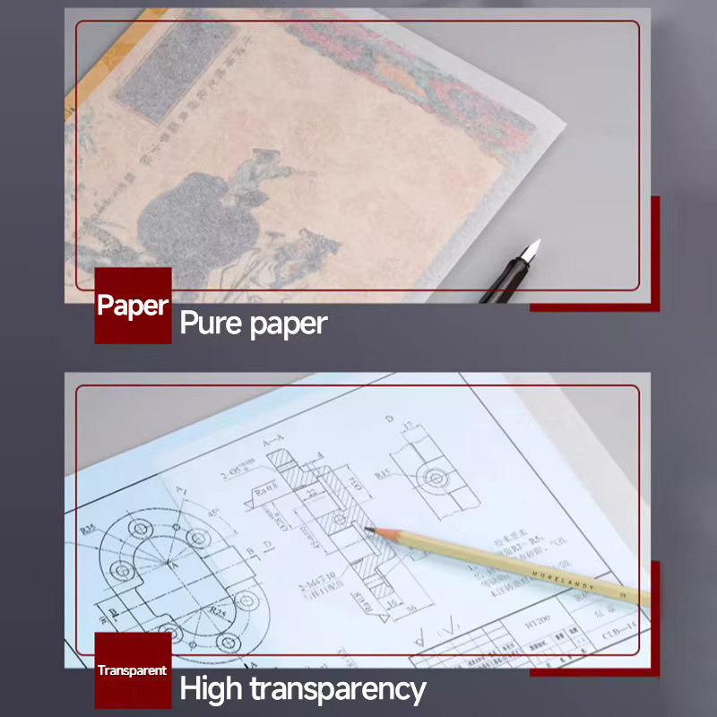 Angel Mark Transparentes Kopierpapier A4 zum Zeichnen, Skizzieren und Basteln - Bild 3