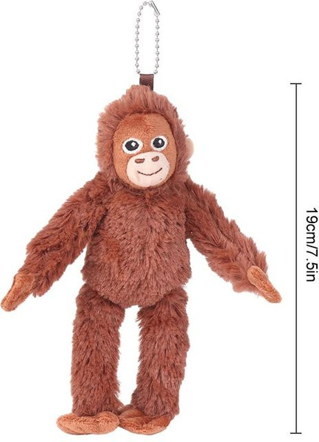 Yiran toy 1 Cartoon Gorilla Plüschtier weiß 3-6 Jahre - Bild 1