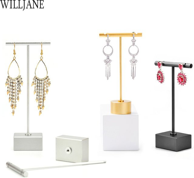 WILLJANE Ohrring Display-Ständer, Metall, T-Bar Rack - Bild 1