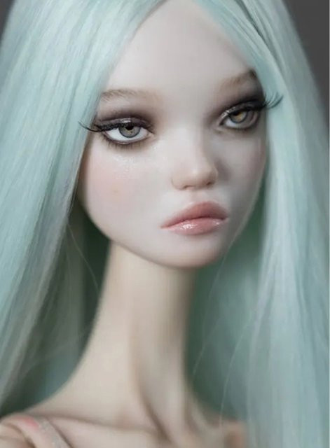 Popovy Bony BJD SD Puppe, 1/4 Gelenkpuppe, Grau - Bild 1