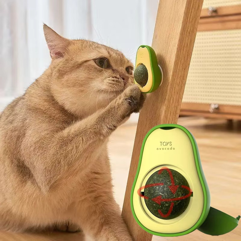 Natürliche Katzenminze Wand Stick-on Ball, Katzen Spielzeug - Bild 3