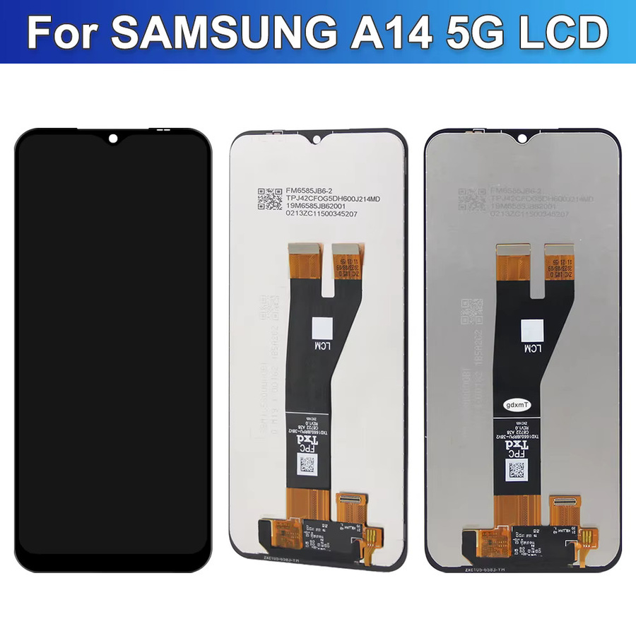 Sinmaytai LCD-Display mit Rahmen für Samsung Galaxy A14 5G (A146B, A146P, A146U), 6,6 Zoll Digitaler Touchscreen in Schwarz - Bild 4