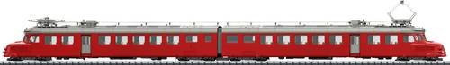 TRIX H0 Doppel-Triebwagen RAe 4/8 Churchill-Pfeil der SBB in Feuerrot - Bild 1