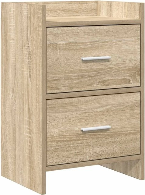 vidaXL Nachttisch in Sonoma-Eiche aus Holzwerkstoff, modern, B/T/H: 40 x 30 x 60 cm - Bild 1