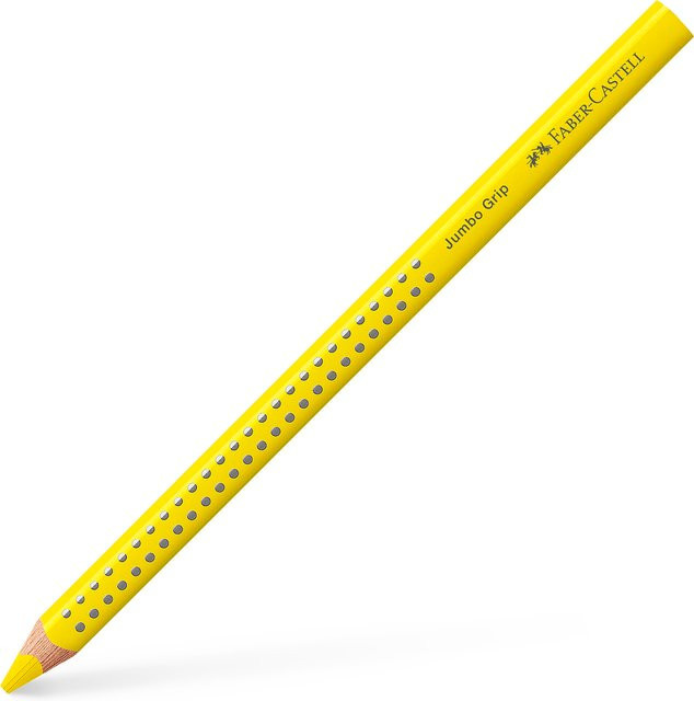 Faber Castell Jumbo Grip Farbstift Gelb für Kinder - Bild 1