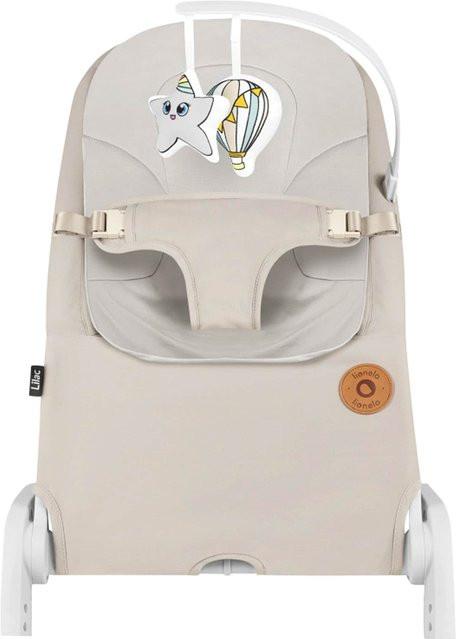 Lionelo Babywippe in Lilac und Beige - Bild 1