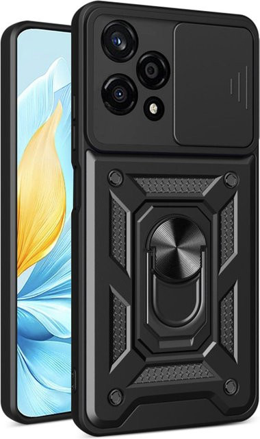 Techsuit CamShield Schutzhülle für Honor 200 Lite in Schwarz - Bild 1