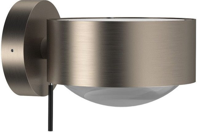 Top Light Puk Maxx Wall LED-Wandleuchte in Nickel matt mit mattem Glas und warmweißem Licht (2700K) - Bild 1