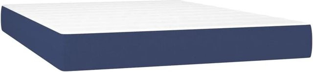 vidaXL Hybrid-Taschenfederkernmatratze in Blau und Weiß, H3, B: 140 cm, T: 200 cm, H: 20 cm - Bild 1