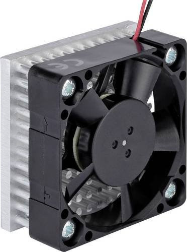 SEPA HX40J12-014 Axiallüfter 12 V/DC Schwarz B/T/H: 40 x 40 x 25 mm - Bild 1