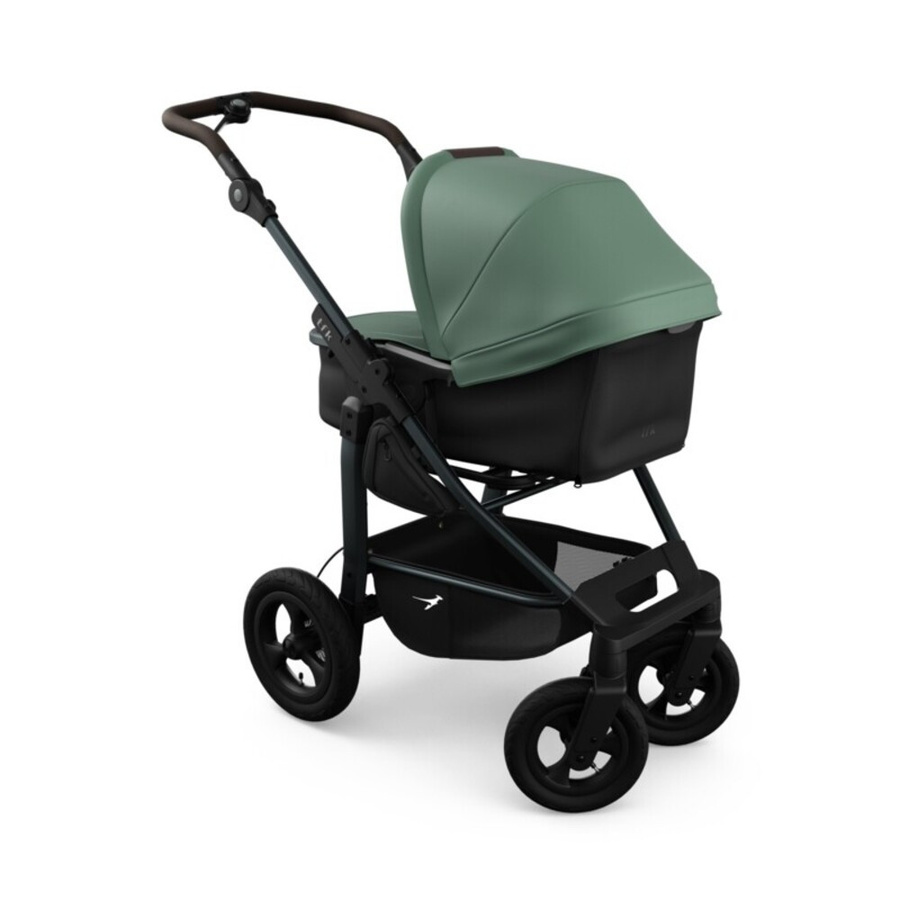 TFK mono 4 Kinderwagen-Set 3in1 Kombi-Einheit mit Luftrad-Set in Olive Green - Bild 1