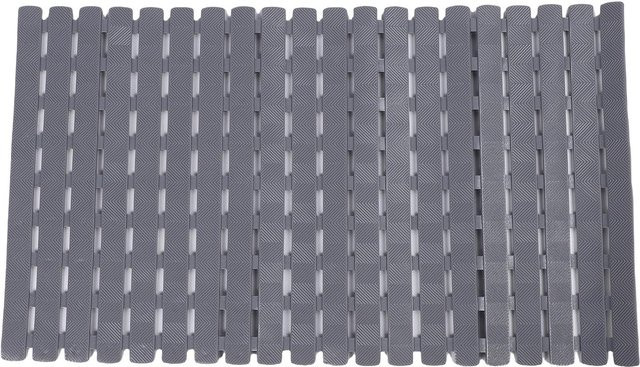 Rutschfeste Badewannenmatte von Koogeelife aus weichem PVC in Grau, B/T/H: 40 x 50 x 80 cm - Bild 1