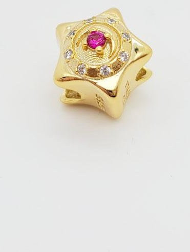 Anhänger Charms 925 Silber, Zirkonia, Damen - Bild 1