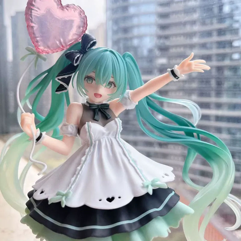 Bandai Hatsune Miku Anime-Figur Party Flower aus PVC in Mehrfarbig als Sammlermodell und Dekoration - Bild 3