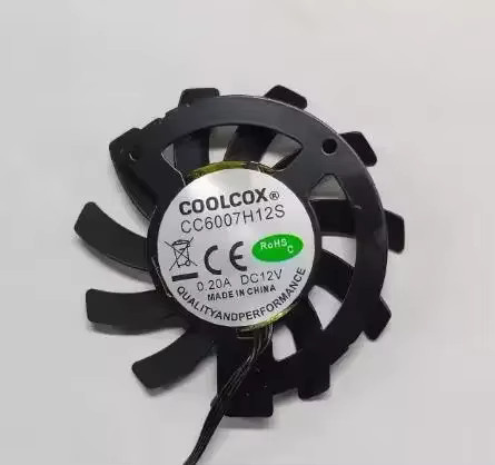 Coolcox CC6007H12S Mechanical Revolution Unbounded S-2331 Mini-Host-Lüfter in Schwarz - Bild 2