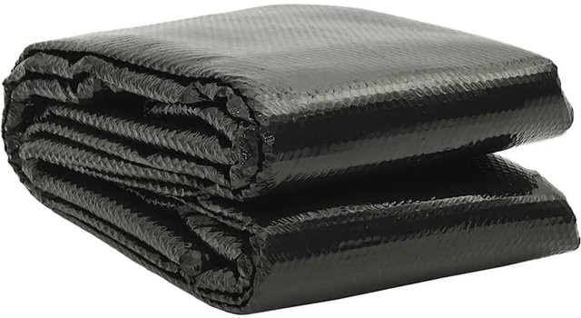 vidaXL Solar-Poolabdeckung Schwarz B: 975 cm, T: 488 cm - Bild 1