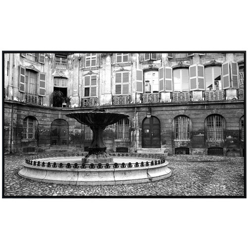 papermoon Infrarotheizung EcoHeat Brunnen in Schwarz und Weiss mit Matt-Effekt und App-Steuerung - Bild 2