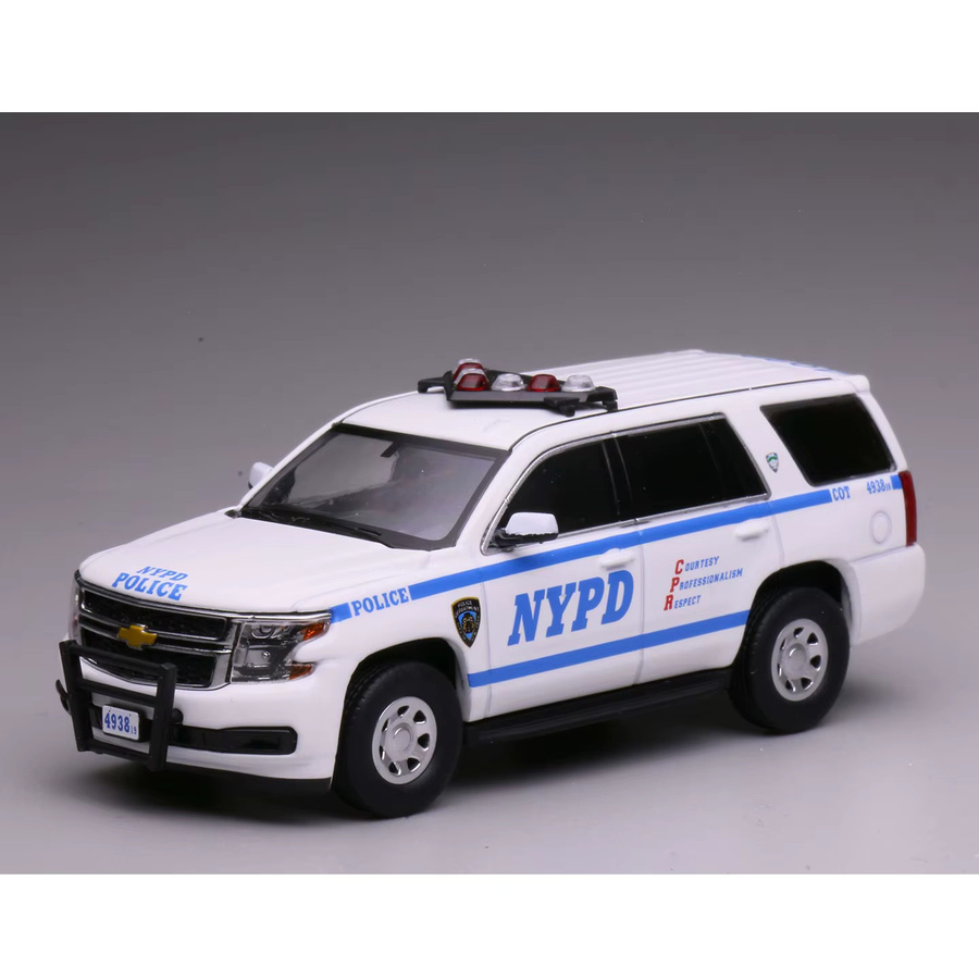 JKM Chevrolet Tahoe New York Police Department NYPD, Motorfahrzeug, 1:64, Metall, ab 14 Jahren - Bild 2