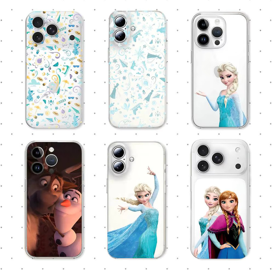 Mesuca Anime F-Frozens Handyhülle für iPhone, Transparente Schutzhülle für iOS Modelle - Bild 2
