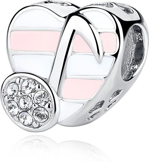 YULIN Charms 925 Silber, Perle, Zirkonia, Damen - Bild 1