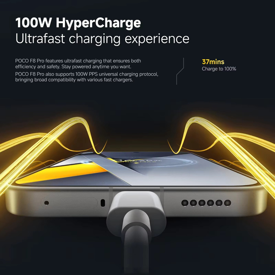 Xiaomi POCO F8 Pro Smartphone 5G Grau 256 GB mit 6,59 Zoll Display - Bild 4