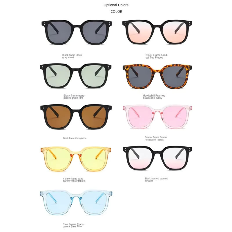Rexxar Sonnenbrille, Eckig, Vollrand, Schwarz, Pink, Damen, Kunststoff - Bild 4