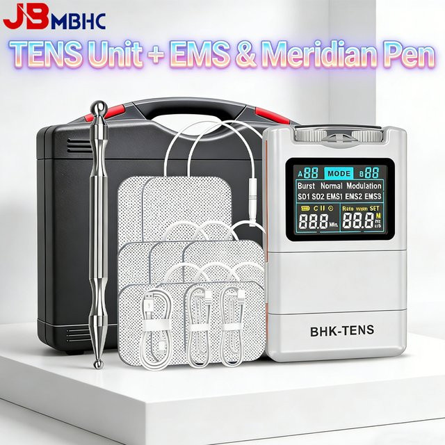 JBMBHC Digitales TENS-Gerät EMS-Massagegerät, Unisex - Bild 1
