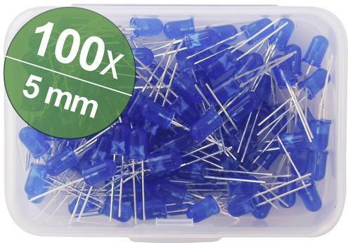 Quadrios LED-Sortiment Blau 5mm 30mA 3.0V - Bild 1